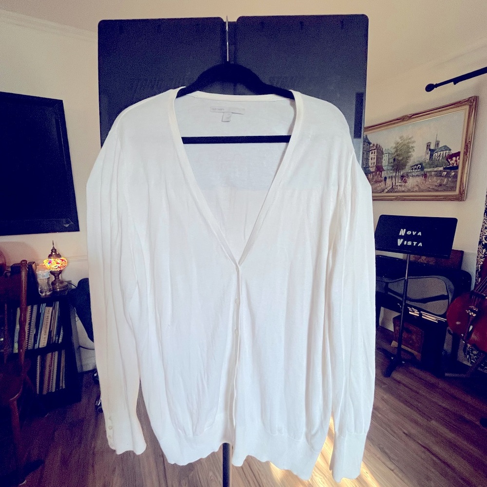 Old navy thin knit cardigan XXL